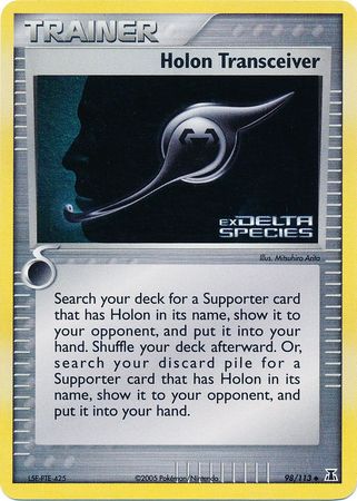 Holon Transceiver (98/113) (Stamped) [EX: Delta Species] | Exor Games Dartmouth