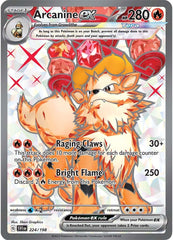 Arcanine ex (224/198) [Scarlet & Violet: Base Set] | Exor Games Dartmouth