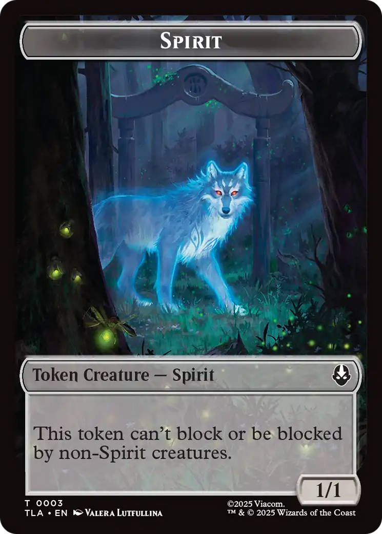 Ally (0007) // Spirit Double-Sided Token [Avatar: The Last Airbender Tokens] | Exor Games Dartmouth