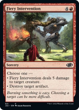 Fiery Intervention [Jumpstart 2022] | Exor Games Dartmouth