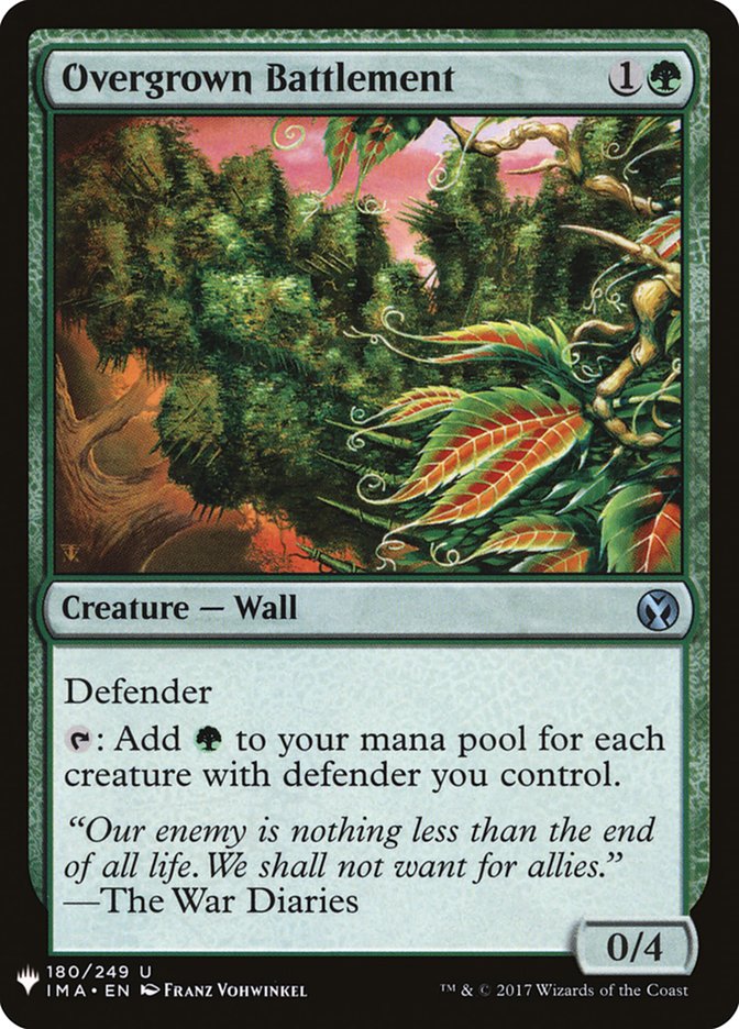 Overgrown Battlement [Mystery Booster] | Exor Games Dartmouth