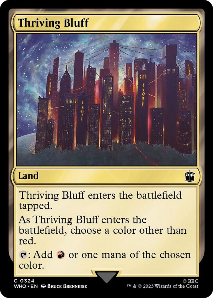 Thriving Bluff [Doctor Who] | Exor Games Dartmouth