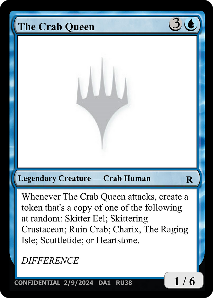 The Crab Queen [Mystery Booster 2 Playtest Cards] | Exor Games Dartmouth