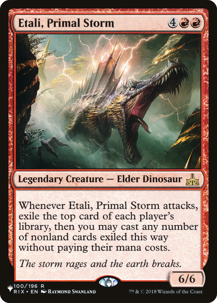 Etali, Primal Storm [The List] | Exor Games Dartmouth