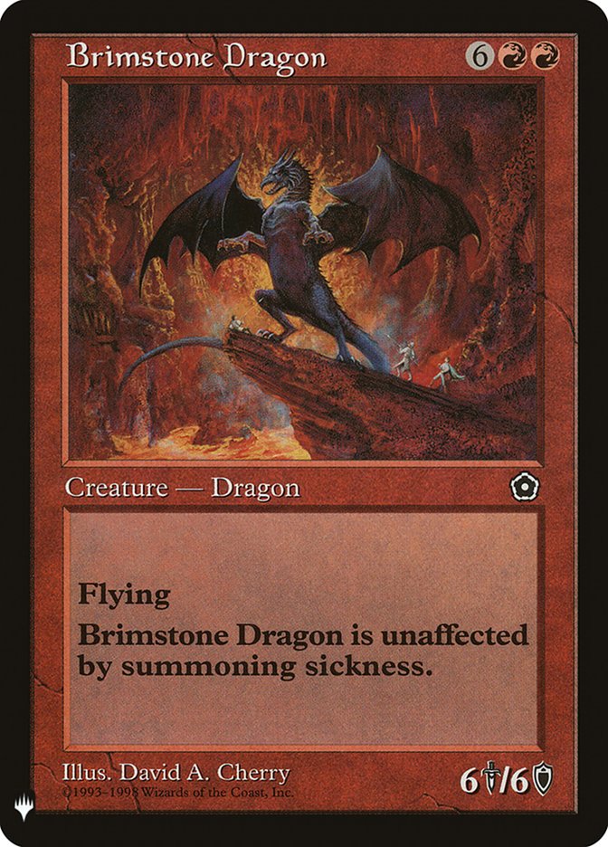 Brimstone Dragon [Mystery Booster] | Exor Games Dartmouth