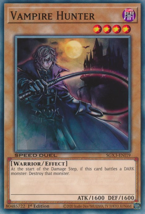 Vampire Hunter [SGX3-ENI19] Common | Exor Games Dartmouth