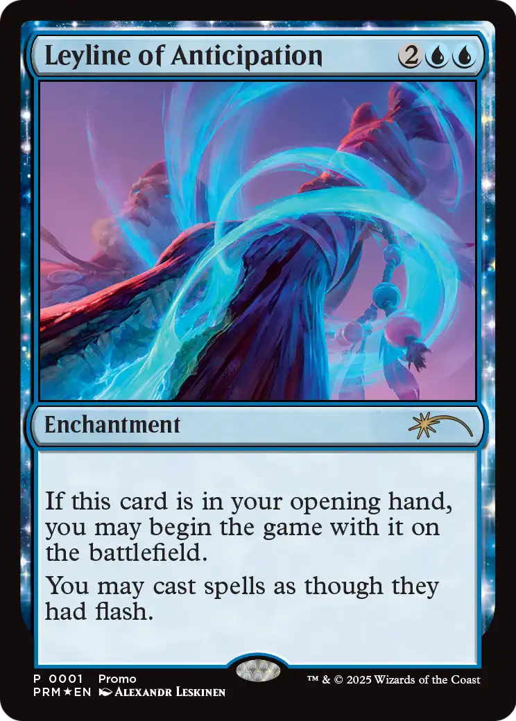 Leyline of Anticipation [Wizards Play Network 2026] | Exor Games Dartmouth