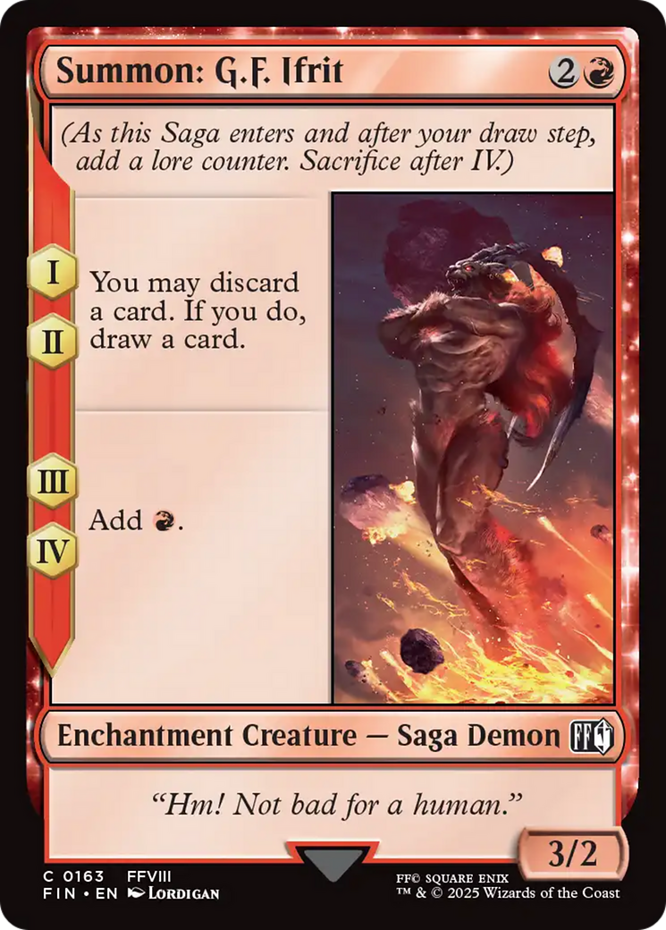 Summon: G.F. Ifrit [FINAL FANTASY] | Exor Games Dartmouth