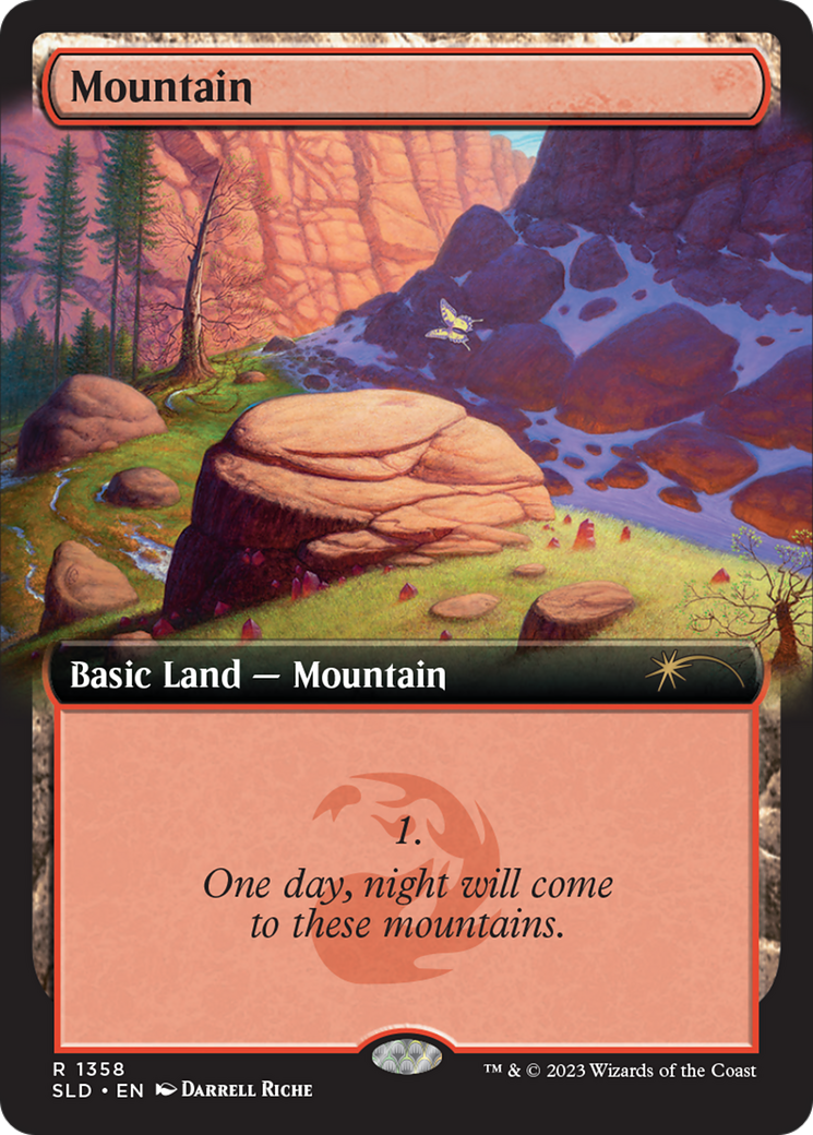 Mountain (1358) [Secret Lair Drop Series] | Exor Games Dartmouth