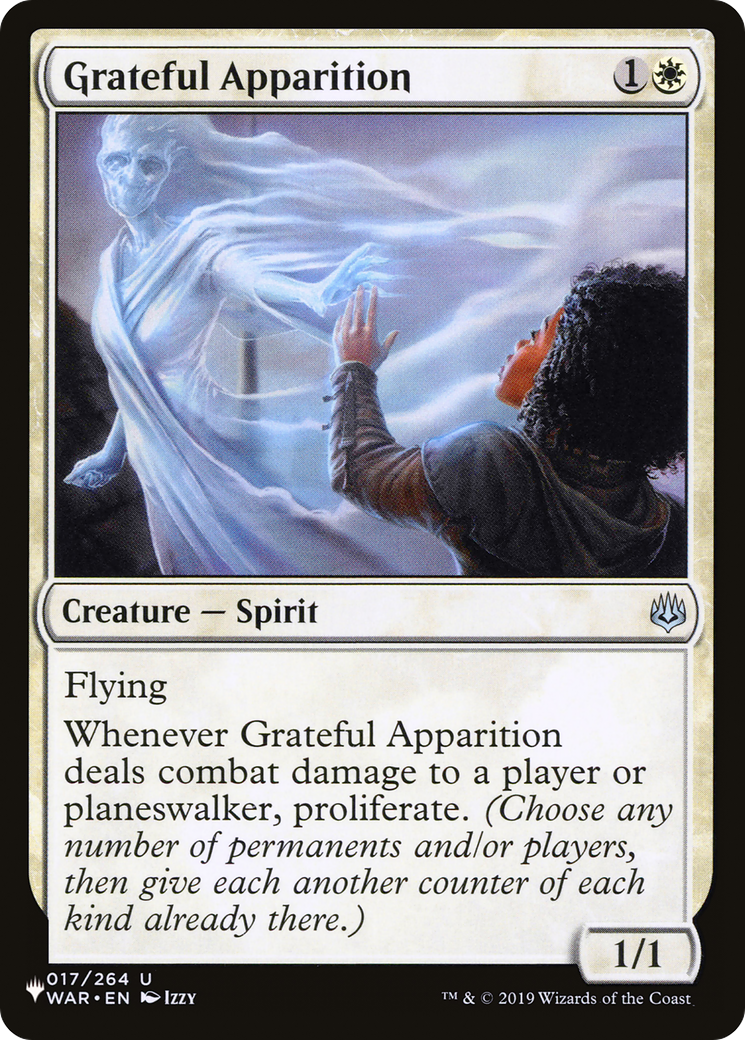 Grateful Apparition [The List Reprints] | Exor Games Dartmouth