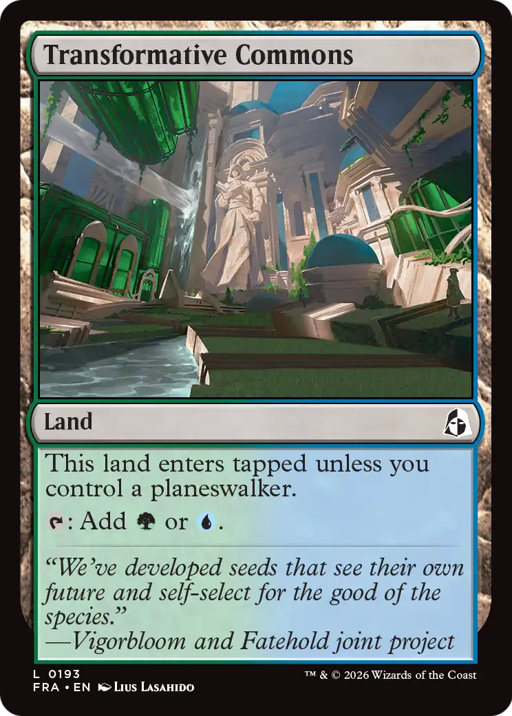 Transformative Commons [Reality Fracture] | Exor Games Dartmouth