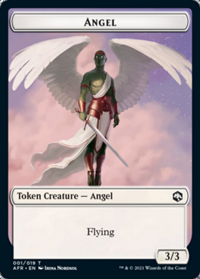 Angel Token [Dungeons & Dragons: Adventures in the Forgotten Realms Tokens] | Exor Games Dartmouth