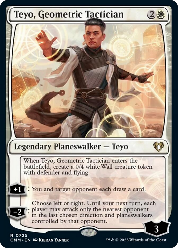 Teyo, Geometric Tactician [Commander Masters] | Exor Games Dartmouth