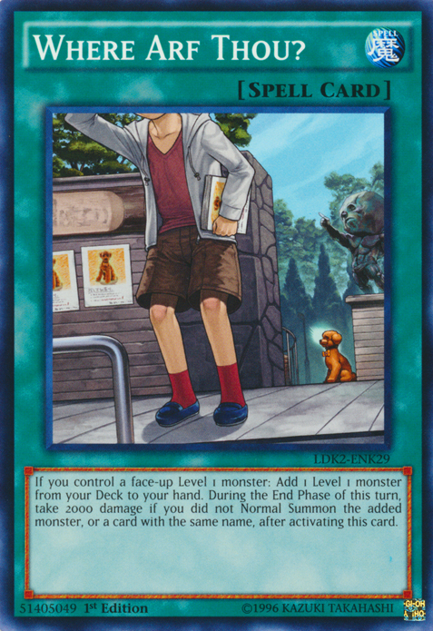 Where Arf Thou? [LDK2-ENK29] Common | Exor Games Dartmouth