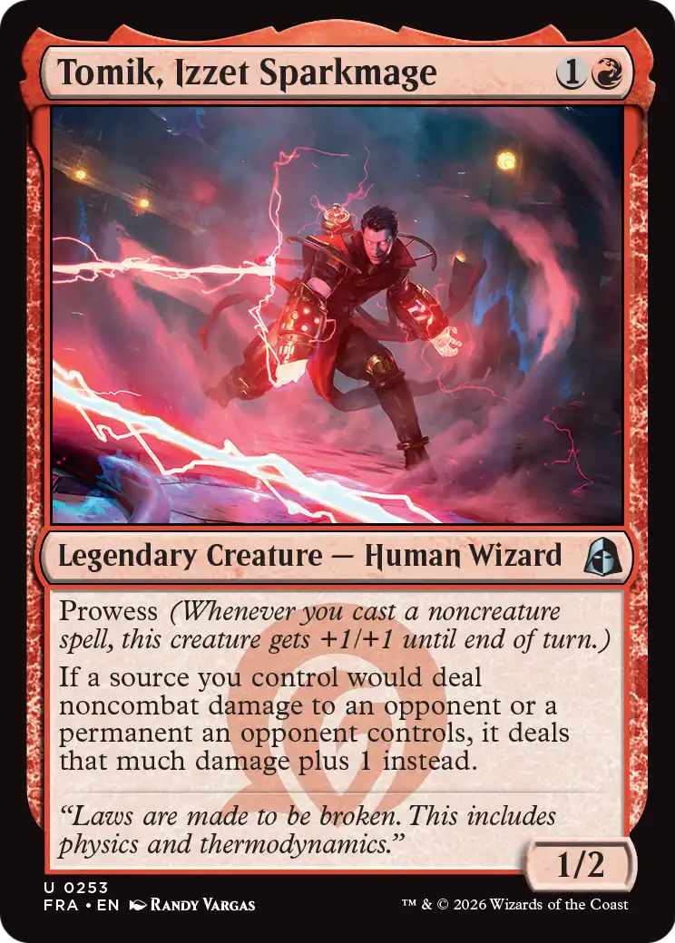 Tomik, Izzet Sparkmage [Reality Fracture] | Exor Games Dartmouth