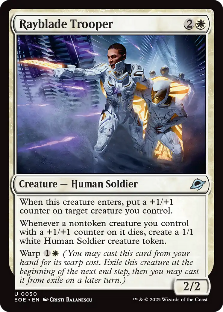 Rayblade Trooper [Edge of Eternities] | Exor Games Dartmouth