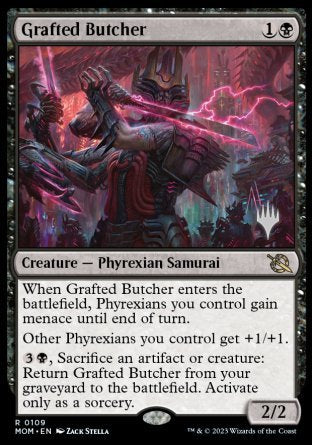 Grafted Butcher (Promo Pack) [March of the Machine Promos] | Exor Games Dartmouth