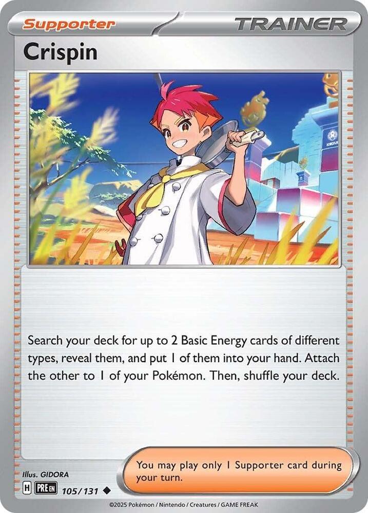 Crispin (105/131) [Scarlet & Violet: Prismatic Evolutions] | Exor Games Dartmouth