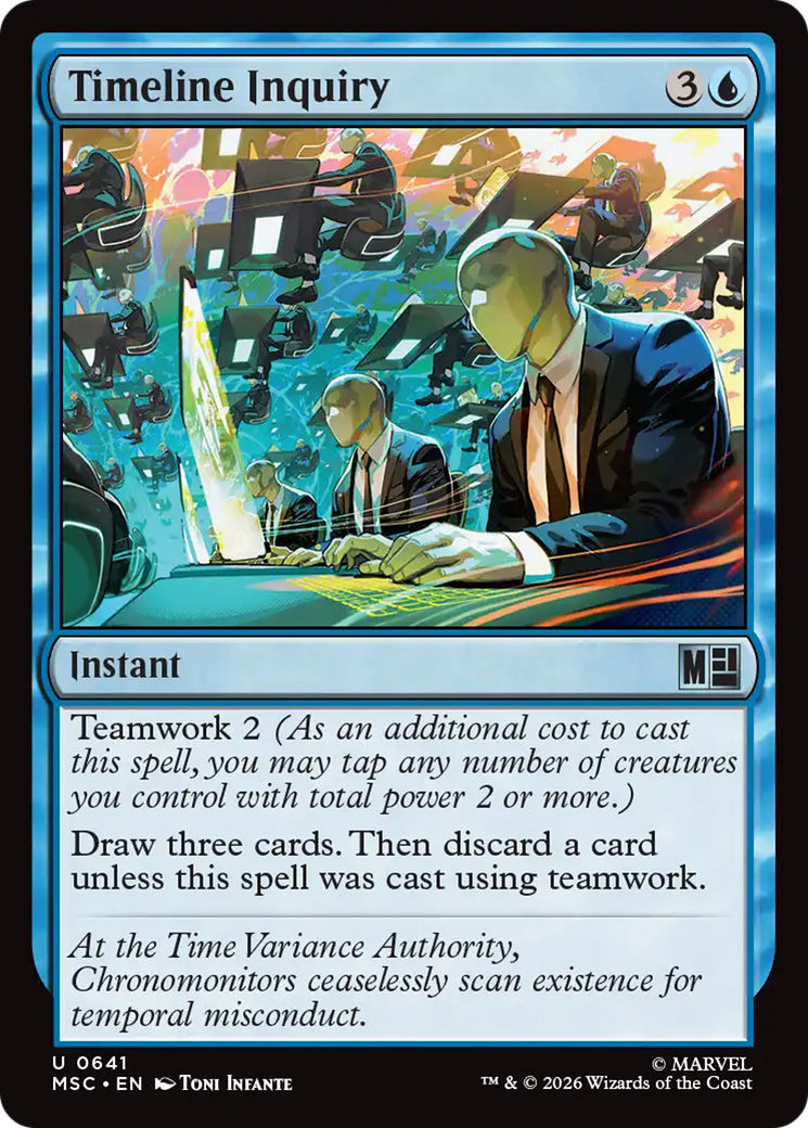 Timeline Inquiry [Marvel Super Heroes Commander] | Exor Games Dartmouth
