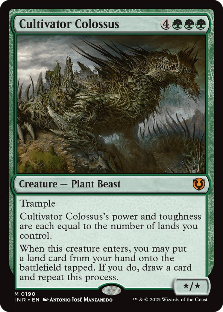 Cultivator Colossus [Innistrad Remastered] | Exor Games Dartmouth