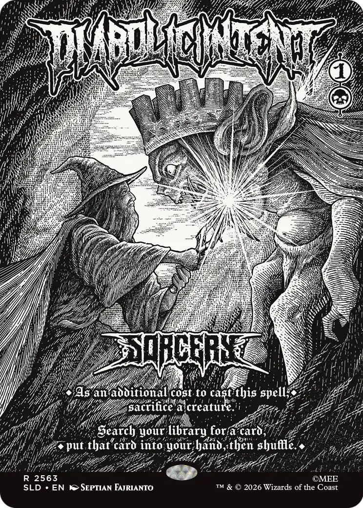 Diabolic Intent [Secret Lair Drop Series] | Exor Games Dartmouth