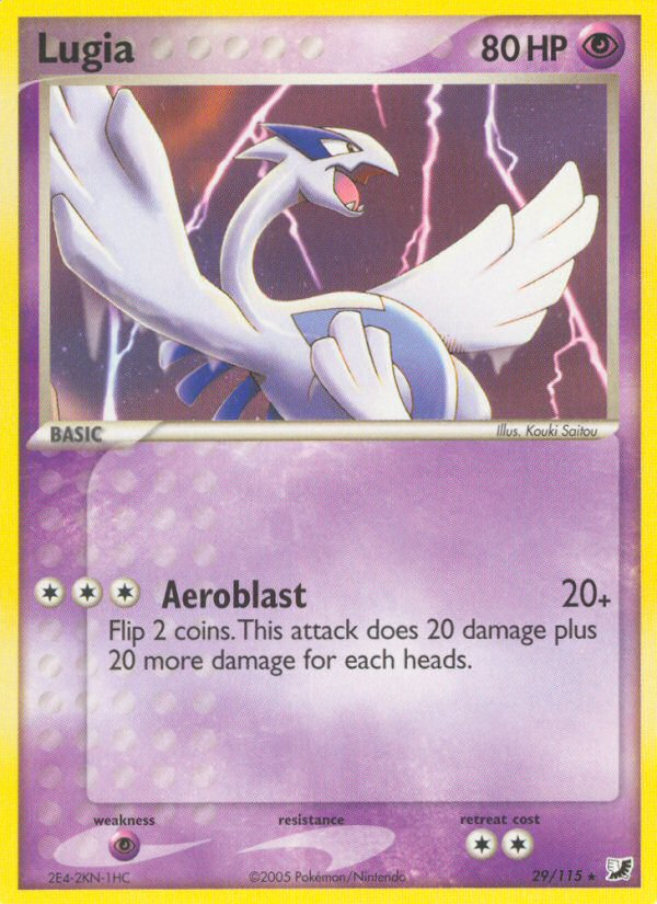 Lugia (29/115) [EX: Unseen Forces] | Exor Games Dartmouth