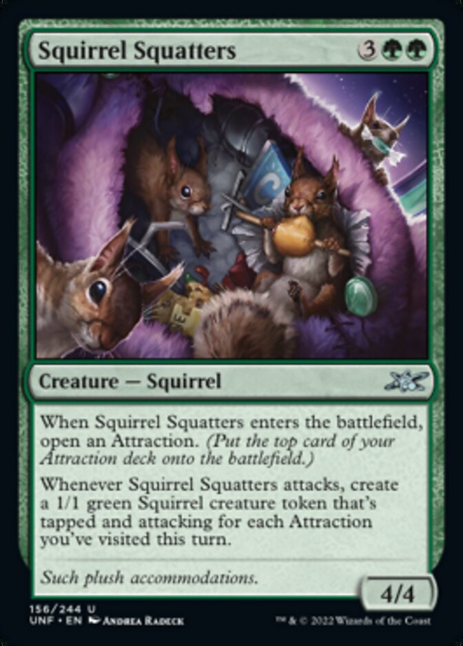 Squirrel Squatters [Unfinity] | Exor Games Dartmouth