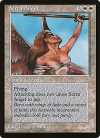 Serra Angel (Oversized) [Oversize Cards] | Exor Games Dartmouth