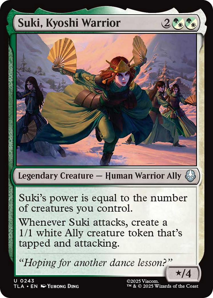 Suki, Kyoshi Warrior [Avatar: The Last Airbender] | Exor Games Dartmouth