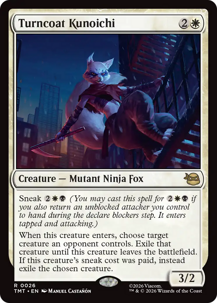 Turncoat Kunoichi [Teenage Mutant Ninja Turtles] | Exor Games Dartmouth