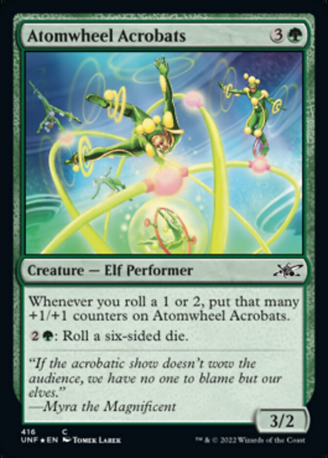 Atomwheel Acrobats (Galaxy Foil) [Unfinity] | Exor Games Dartmouth