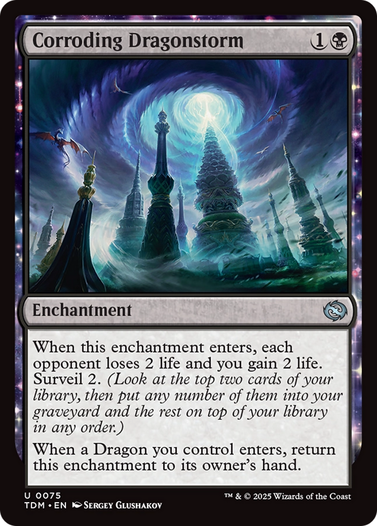 Corroding Dragonstorm [Tarkir: Dragonstorm] | Exor Games Dartmouth
