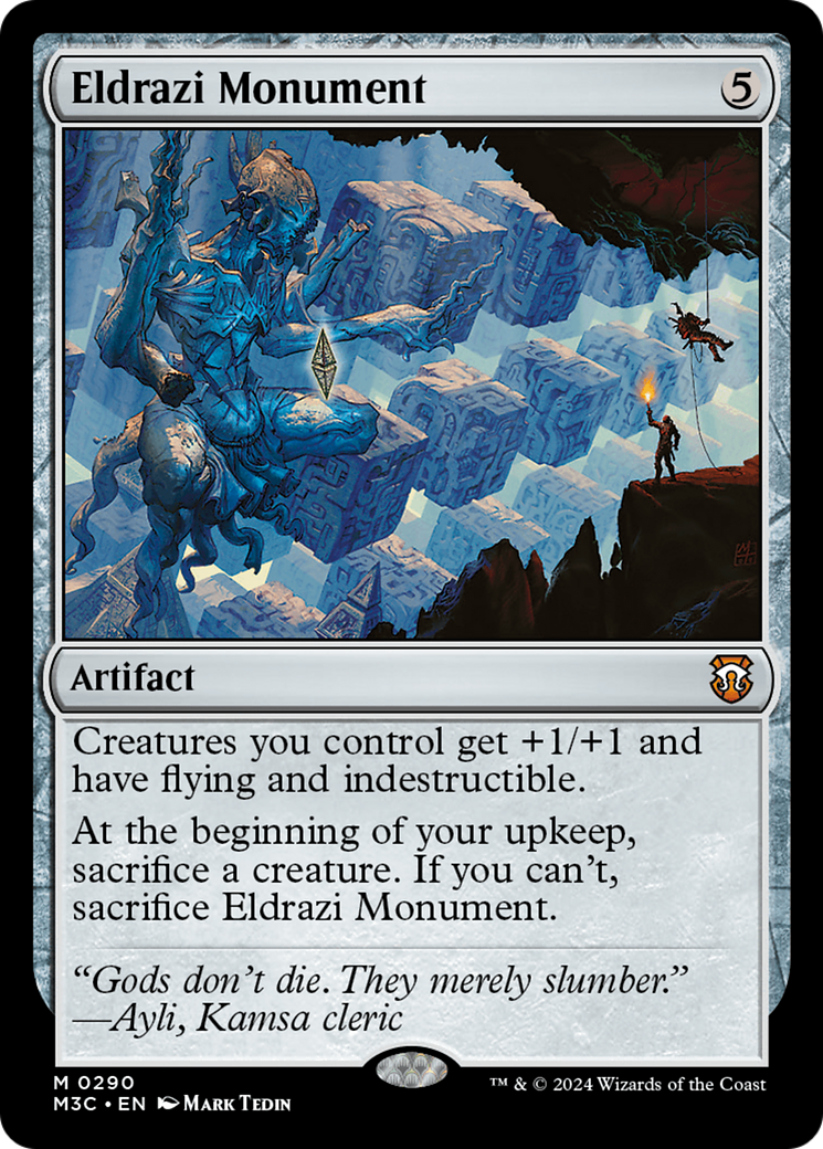 Eldrazi Monument (Ripple Foil) [Modern Horizons 3 Commander] | Exor Games Dartmouth