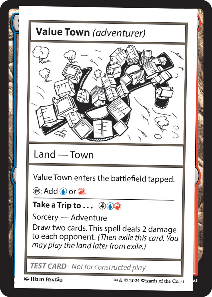 Value Town (adventurer) [Mystery Booster 2 Playtest Cards] | Exor Games Dartmouth