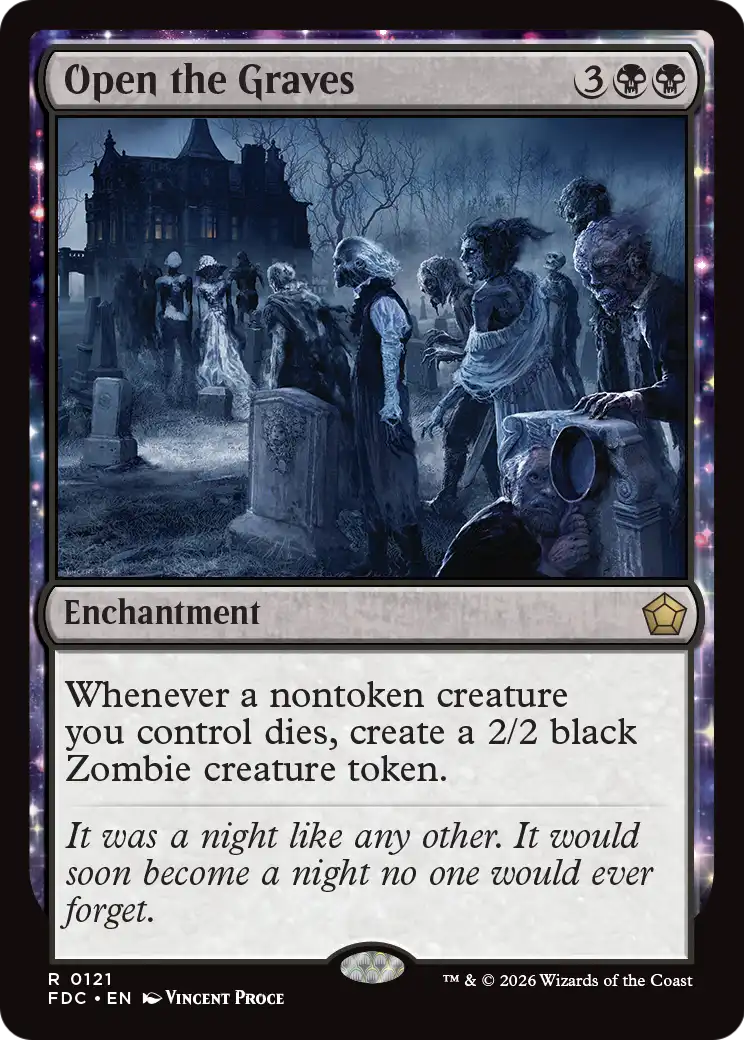 Open the Graves [Foundations Commander] | Exor Games Dartmouth