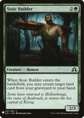 Stoic Builder [Mystery Booster] | Exor Games Dartmouth