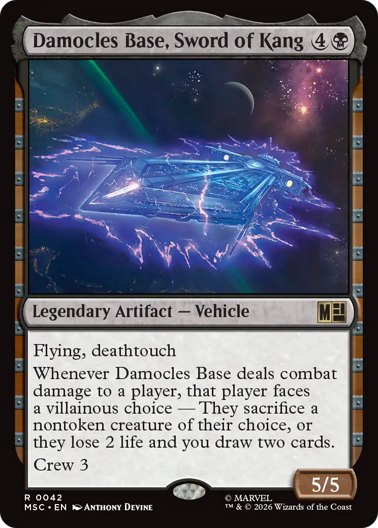 Damocles Base, Sword of Kang [Marvel Super Heroes Commander] | Exor Games Dartmouth