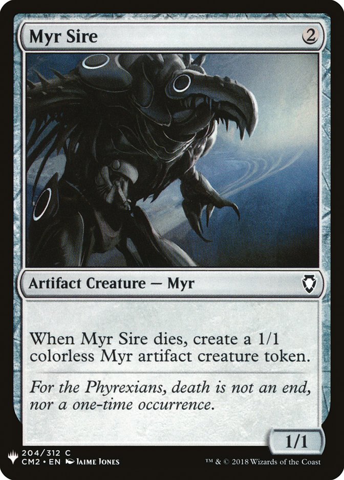 Myr Sire [Mystery Booster] | Exor Games Dartmouth