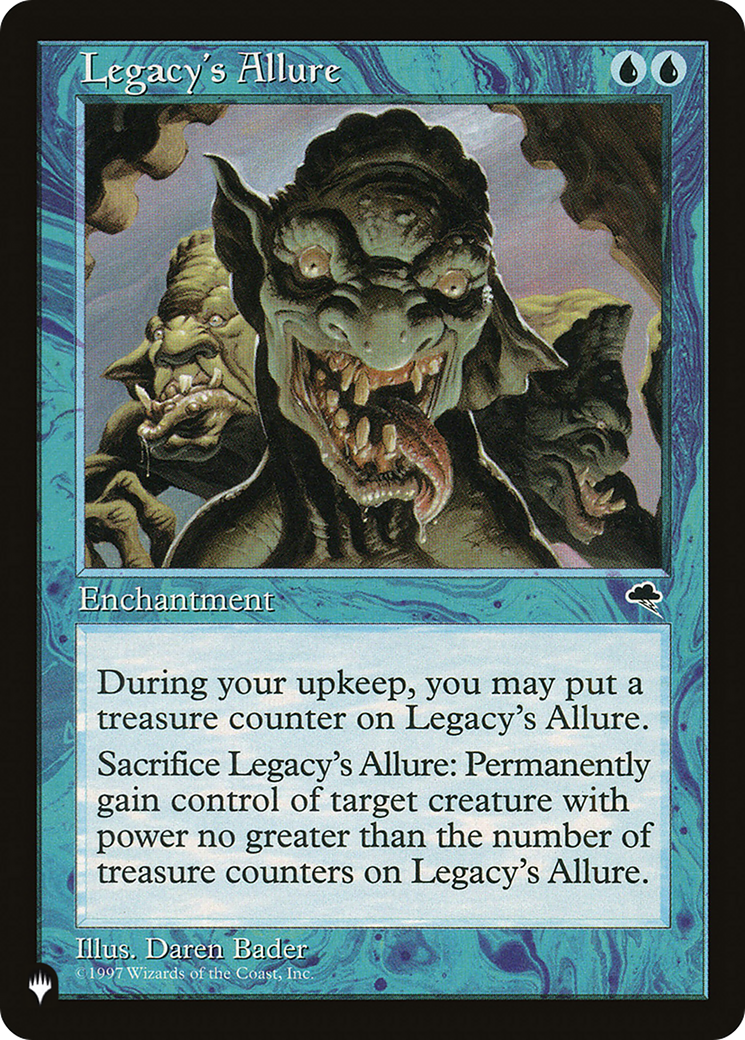 Legacy's Allure [The List Reprints] | Exor Games Dartmouth