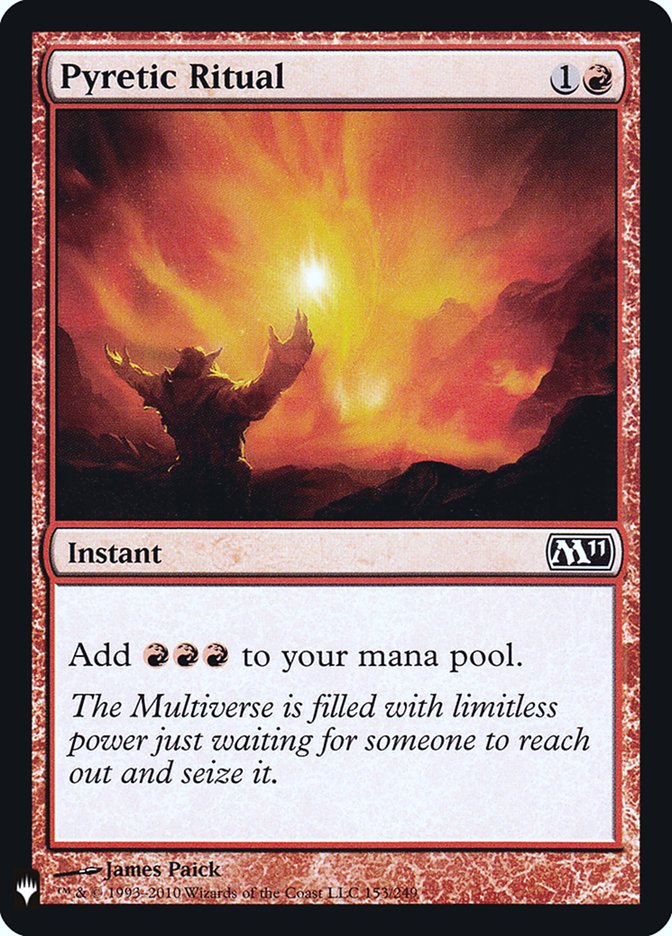 Pyretic Ritual [Mystery Booster] | Exor Games Dartmouth