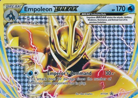 Empoleon BREAK (XY134) (Jumbo Card) [XY: Black Star Promos] | Exor Games Dartmouth