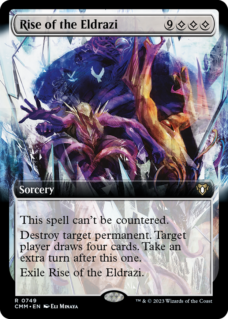 Rise of the Eldrazi (Extended Art) [Commander Masters] | Exor Games Dartmouth