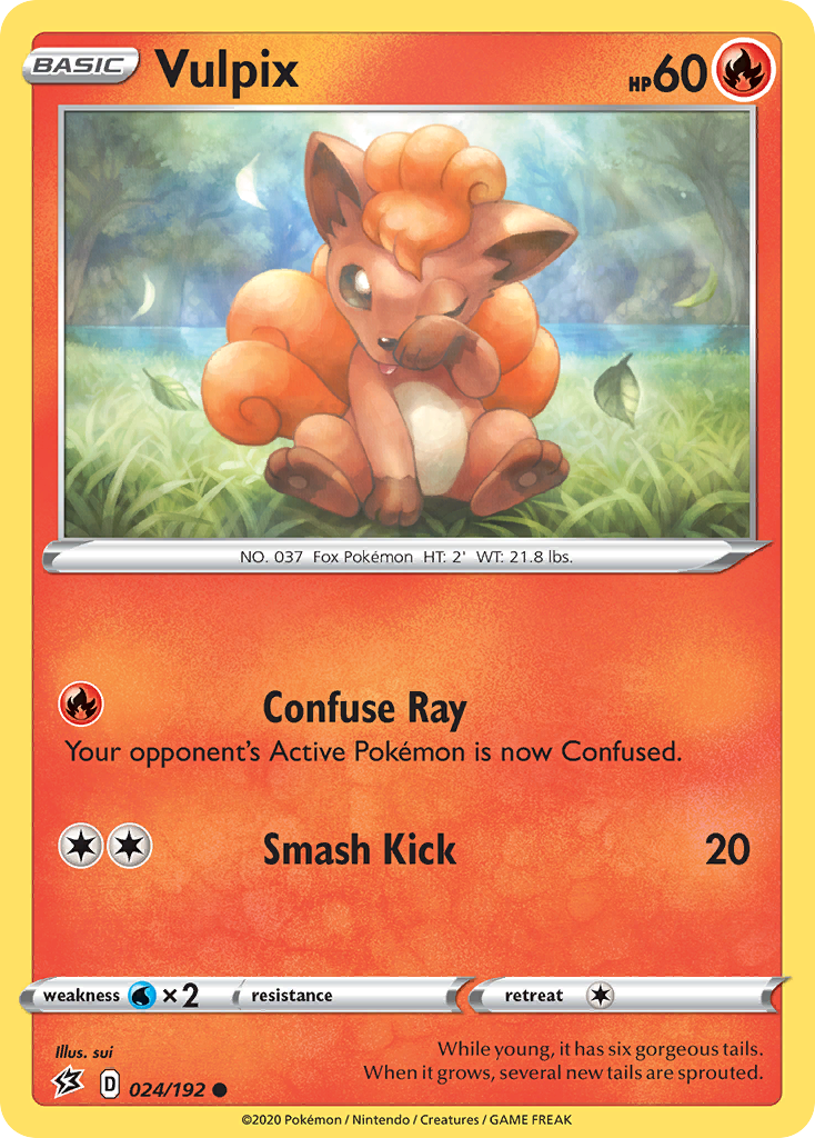 Vulpix (024/192) [Sword & Shield: Rebel Clash] | Exor Games Dartmouth