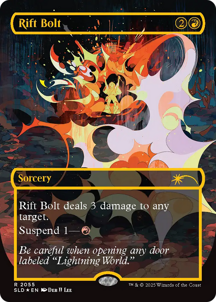 Rift Bolt (2055) (Raised Foil) [Secret Lair Drop Series] | Exor Games Dartmouth