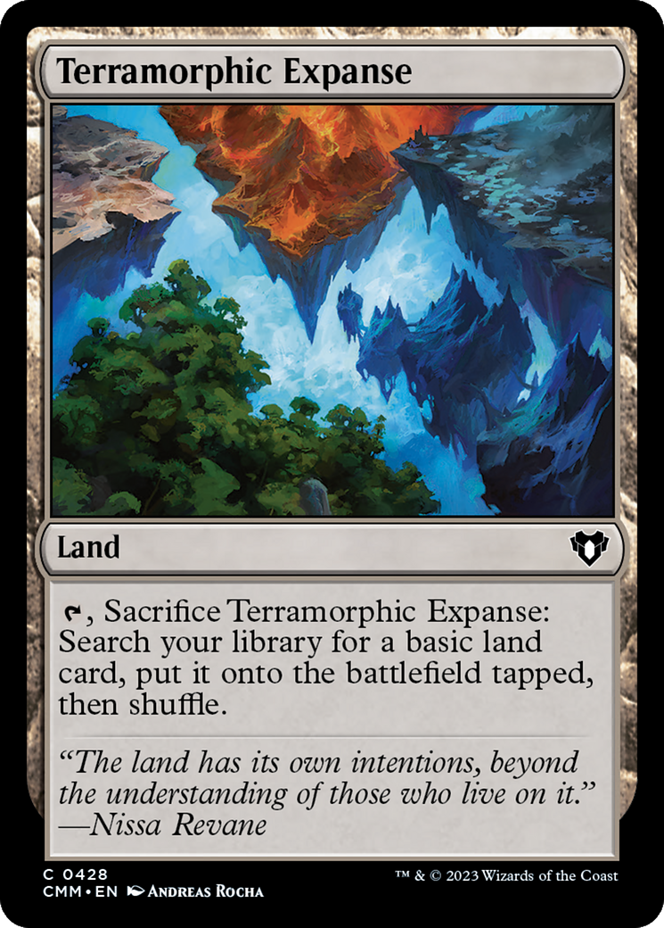 Terramorphic Expanse [Commander Masters] | Exor Games Dartmouth