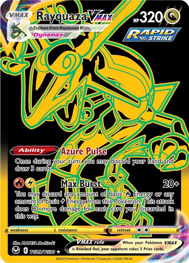 Rayquaza VMAX (TG29/TG30) [Sword & Shield: Silver Tempest] | Exor Games Dartmouth