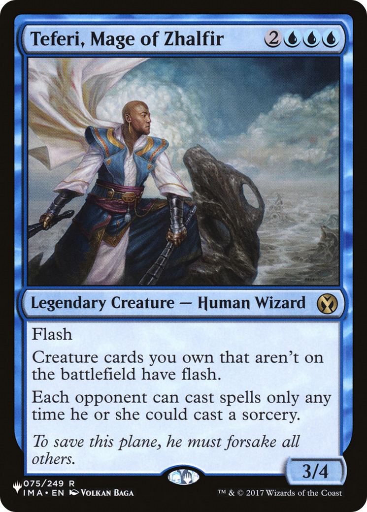 Teferi, Mage of Zhalfir [The List Reprints] | Exor Games Dartmouth