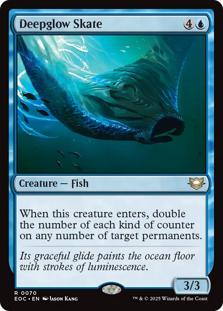 Deepglow Skate [Edge of Eternities Commander] | Exor Games Dartmouth
