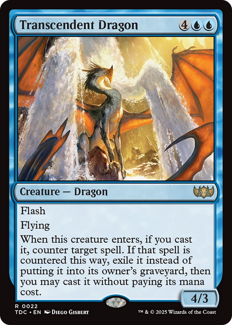 Transcendent Dragon [Tarkir: Dragonstorm Commander] | Exor Games Dartmouth