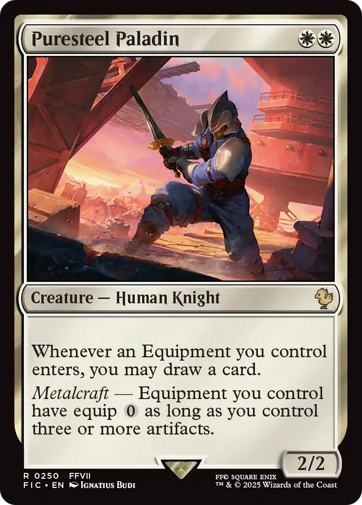 Puresteel Paladin [FINAL FANTASY Commander] | Exor Games Dartmouth